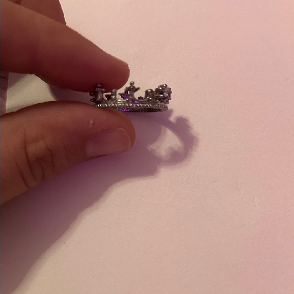 Silver Crown Ring